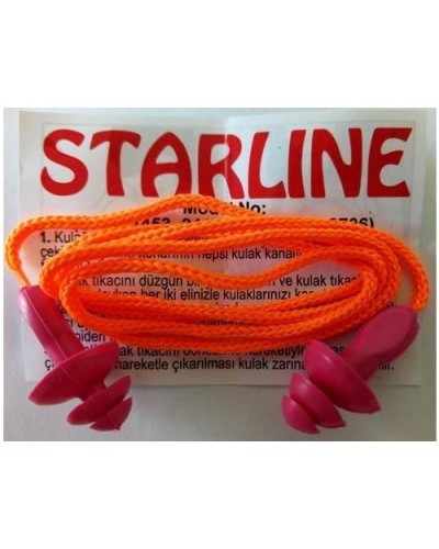Starline 1453-T Tekstil Ipli Kulak Tıkacı 1çift