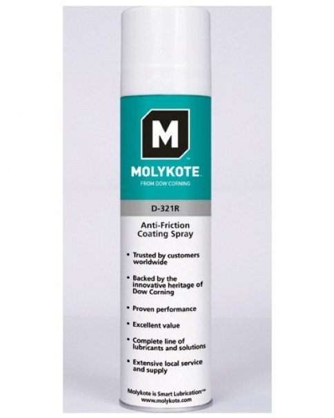 Molykote D-321R - 400 ml Kuru Yağlama Spreyi
