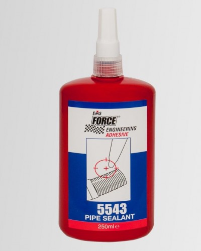 EMS FORCE 5543 Boru Dişli Macun Sızdırmazlık Elemanı Teflon Sıvı Conta Keten 250 ML