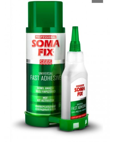 Somafix S665 400 ml Hızlı Yapıştırıcı Genel Amaçlı Kullanım İçin Profesyonel Kalite