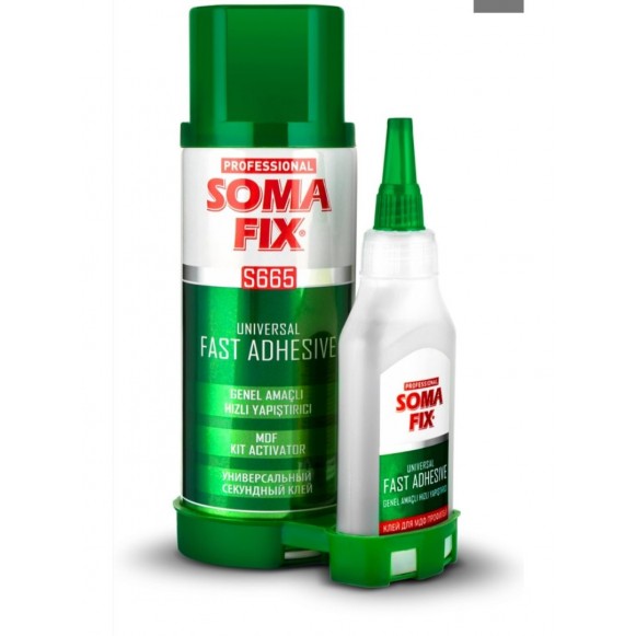 Somafix S665 400 ml Hızlı Yapıştırıcı Genel Amaçlı Kullanım İçin Profesyonel Kalite Somafix S665 400 ml Hızlı Yapıştırıcı Genel Amaçlı Kullanım İçin Profesyonel Kalite