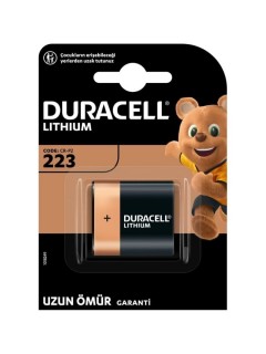 Duracell Özel Yüksek Güçlü Lityum 223 Fotoğraf Pili 6V Duracell Özel Yüksek Güçlü Lityum 223 Fotoğraf Pili 6V