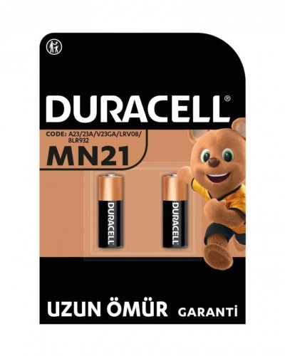 Duracell Mn21 (2’li Paket) Özel Alkalin Pil 12v 