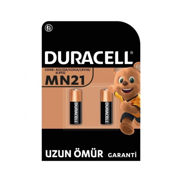 Duracell Mn21 (2’li Paket) Özel Alkalin Pil 12v 