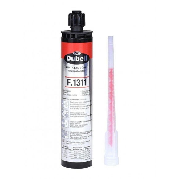 Ems Force Ems F1311 Epoksi Kimyasal Dübel 300 ml Ems Force Ems F1311 Epoksi Kimyasal Dübel 300 ml