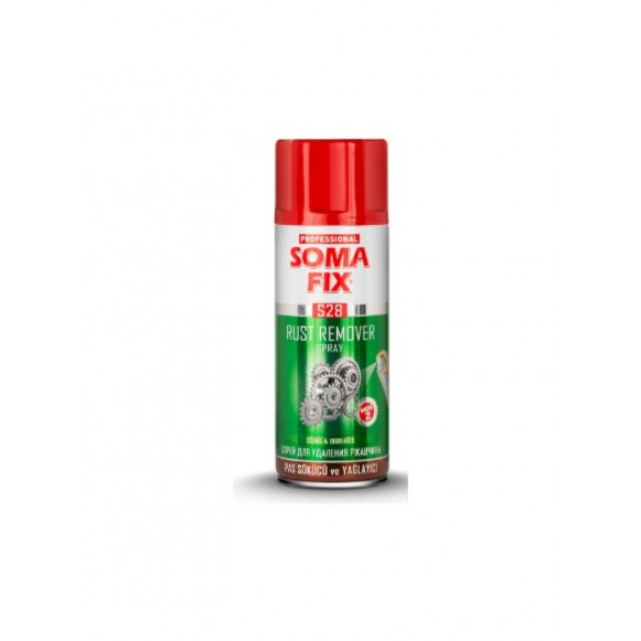 Somafix S28 Pas Sökücü ve Yağlayıcı Sprey 400 ml Somafix S28 Pas Sökücü ve Yağlayıcı Sprey 400 ml