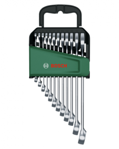 Bosch Açık Uçlu Kombine Anahtar Seti 12 Parça - 1600A02Z9D