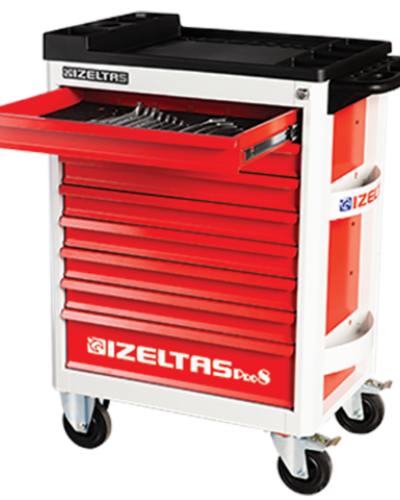 İzeltaş 8241 00 1209 Pro Takım Dolabı Dolu 206 Parça