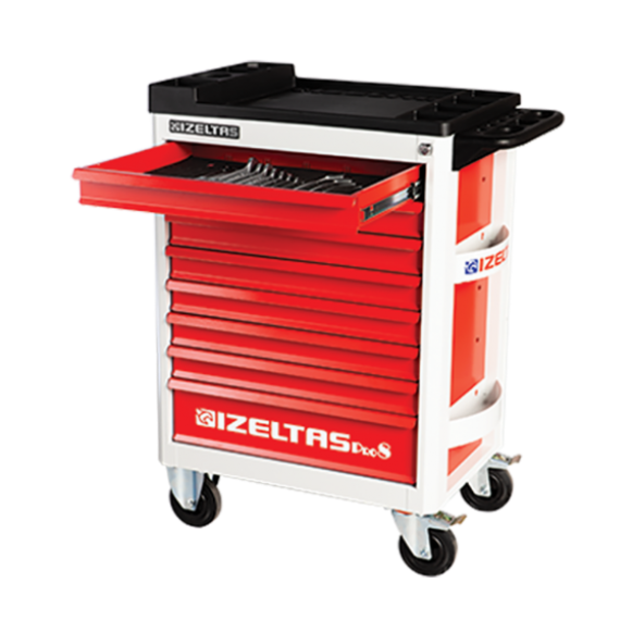 İzeltaş 8241 00 1209 Pro Takım Dolabı Dolu 206 Parça İzeltaş 8241 00 1209 Pro Takım Dolabı Dolu 206 Parça