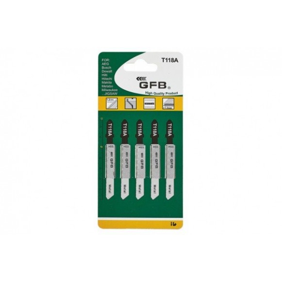 GFB METAL DEKUPAJ AĞIZI (5’li Paket) T318 - A (Uzun)