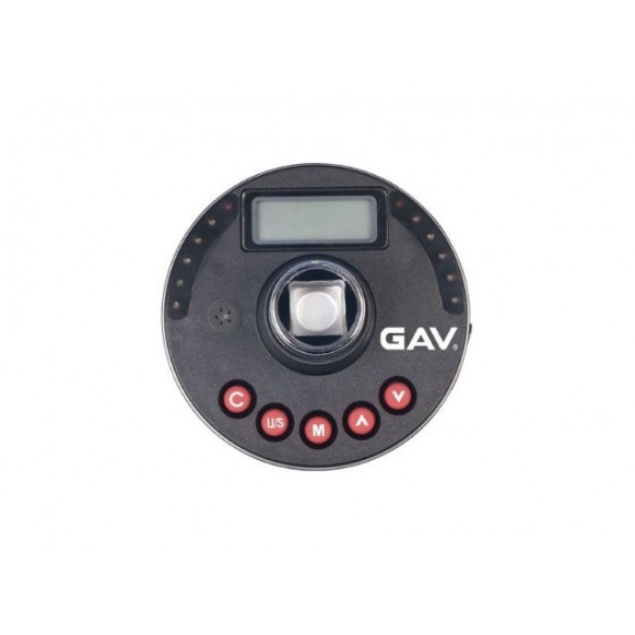 GAV DA SERİSİ DİJİTAL AÇI ÖLÇER VE TORK ADAPTÖRÜ