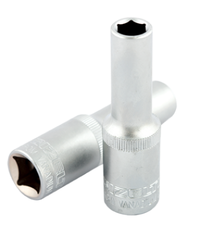 İzeltaş 1/2” Altı Köşe Derin Lokma Anahtar (mm) İzeltaş 1/2” Altı Köşe Derin Lokma Anahtar (mm)