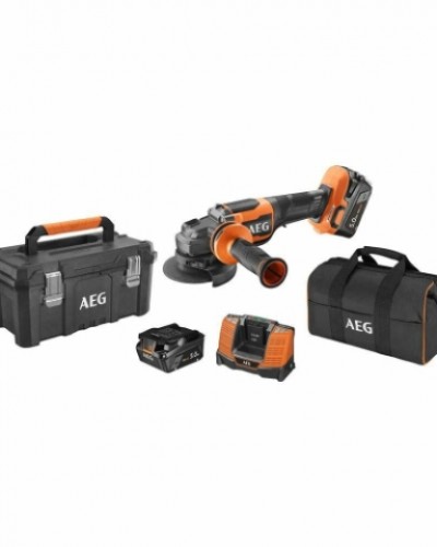 AEG BEWS18-115BLPX2-502TB Akülü Taşlama Makinesi (4935492109)