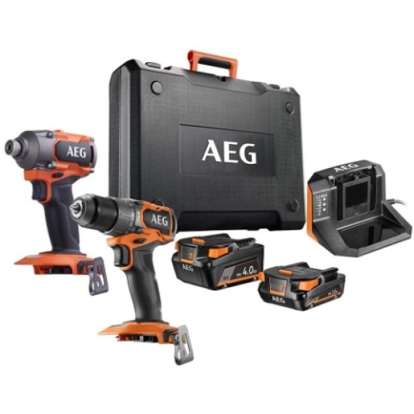 AEG CK18-AC-2BL-X02B Kombo Matkap Seti (BSB18SBL2 + BSS18C3B3) (1x2.0Ah + 1x4.0Ah) (4935499435) AEG CK18-AC-2BL-X02B Kombo Matkap Seti (BSB18SBL2 + BSS18C3B3) (1x2.0Ah + 1x4.0Ah) (4935499435)