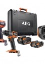 AEG CK18-AC-2BL-X02B Kombo Matkap Seti (BSB18SBL2 + BSS18C3B3) (1x2.0Ah + 1x4.0Ah) (4935499435) AEG CK18-AC-2BL-X02B Kombo Matkap Seti (BSB18SBL2 + BSS18C3B3) (1x2.0Ah + 1x4.0Ah) (4935499435)