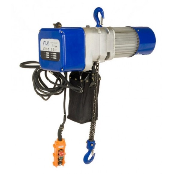 ATLAS 1 Ton 12 m Çift Hızlı Elektrikli Zincirli Vinç 380 V - ATZCS 1-12 ATLAS 1 Ton 12 m Çift Hızlı Elektrikli Zincirli Vinç 380 V - ATZCS 1-12