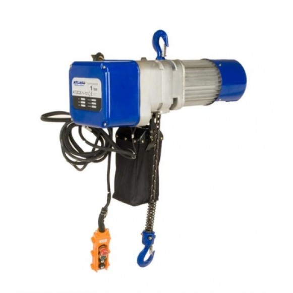 ATLAS 1 Ton 6 m Çift Hızlı Elektrikli Zincirli Vinç 380 V - ATZCS 1 ATLAS 1 Ton 6 m Çift Hızlı Elektrikli Zincirli Vinç 380 V - ATZCS 1
