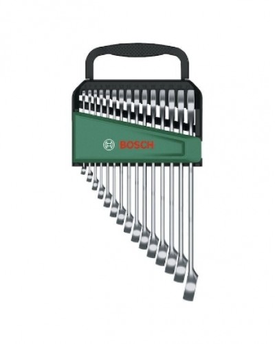 Bosch Açık Uçlu Kombine Anahtar Seti 15 Parça - 1600A02Z9E