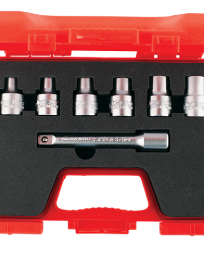 İzeltaş 1/2” Star (Torx®) Lokma Anahtar Takımı (7 Parça) İzeltaş 1/2” Star (Torx®) Lokma Anahtar Takımı (7 Parça)