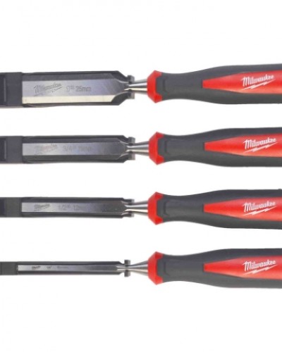 MILWAUKEE 4 Parça Iskarpela Seti 6-12-19-25 mm T4932479897