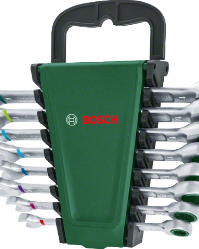 Bosch Cırcırlı Kombinasyon Anahtarı Seti 8 Parça - 1600A027PS