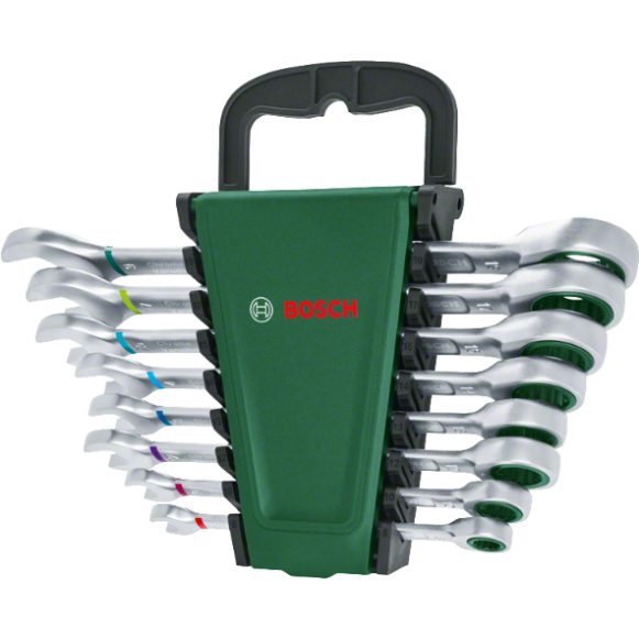Bosch Cırcırlı Kombinasyon Anahtarı Seti 8 Parça - 1600A027PS Bosch Cırcırlı Kombinasyon Anahtarı Seti 8 Parça - 1600A027PS