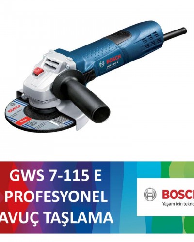 Bosch GWS 750S 750W Profesyonel 720 Watt Devir Ayarlı Avuç Taşlama Bosch GWS 750S 750W Profesyonel 720 Watt Devir Ayarlı Avuç Taşlama