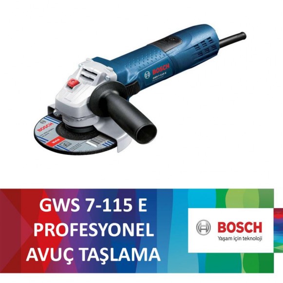 Bosch GWS 750S 750W Profesyonel 720 Watt Devir Ayarlı Avuç Taşlama Bosch GWS 750S 750W Profesyonel 720 Watt Devir Ayarlı Avuç Taşlama