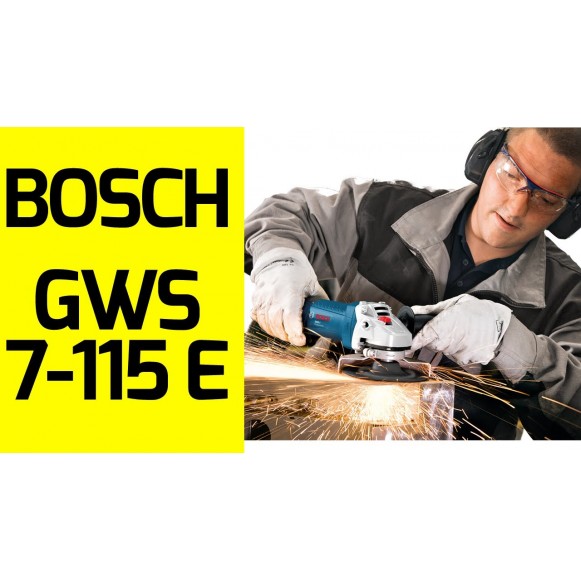 Bosch GWS 750S 750W Profesyonel 720 Watt Devir Ayarlı Avuç Taşlama Bosch GWS 750S 750W Profesyonel 720 Watt Devir Ayarlı Avuç Taşlama